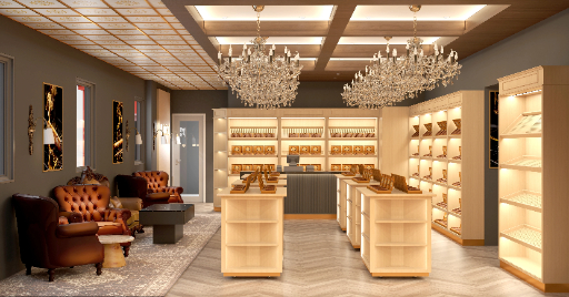 cigar shop fixture