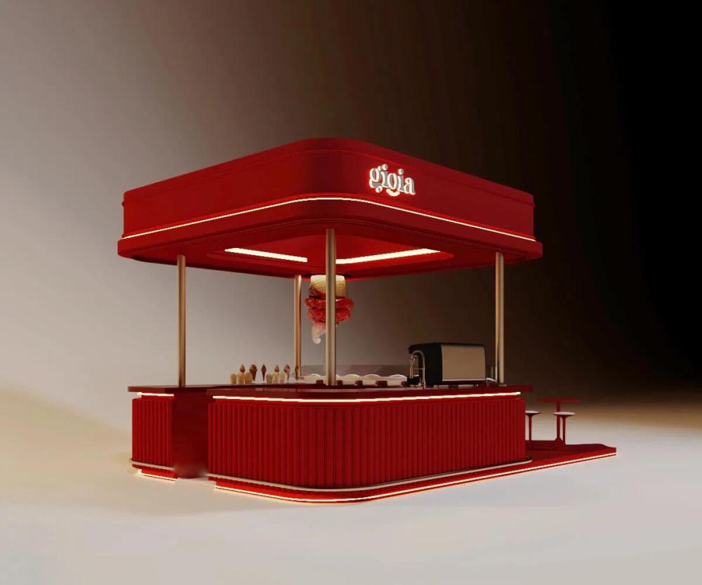 ice cream kiosk