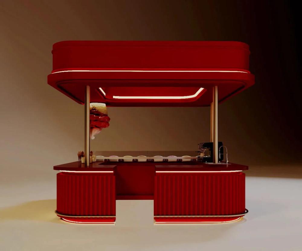 ice cream kiosk