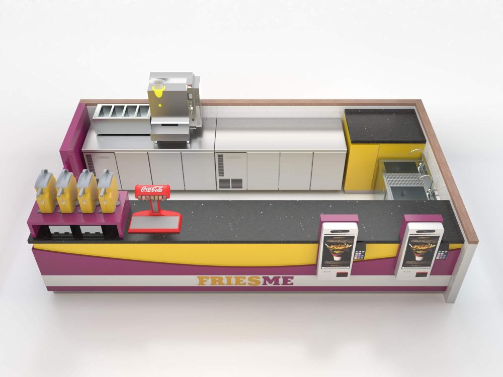 French Fry Kiosk