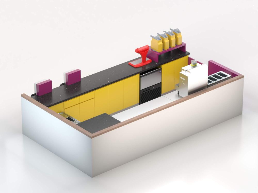 French Fry Kiosk