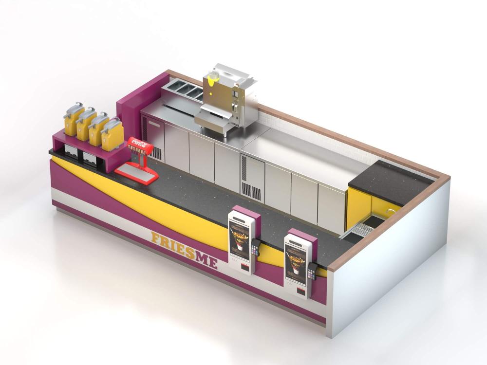 French Fry Kiosk