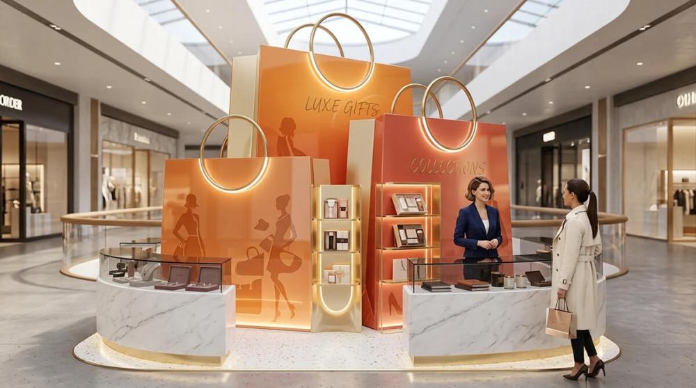 mall gift kiosk