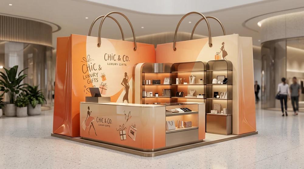 gift retail kiosk