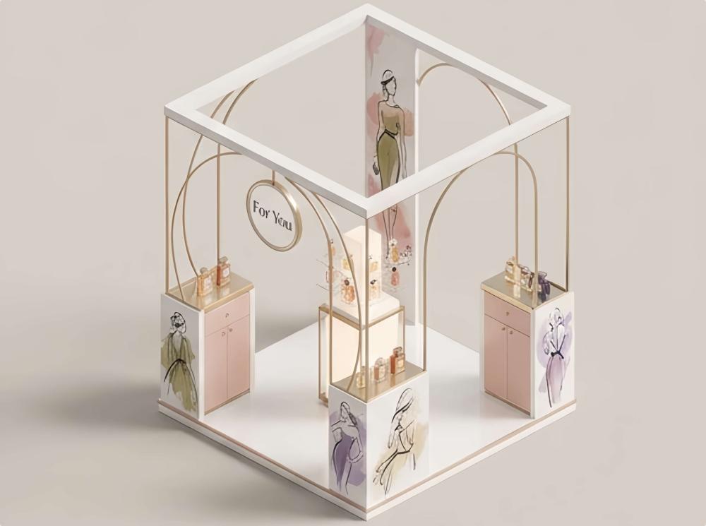 perfume kiosk