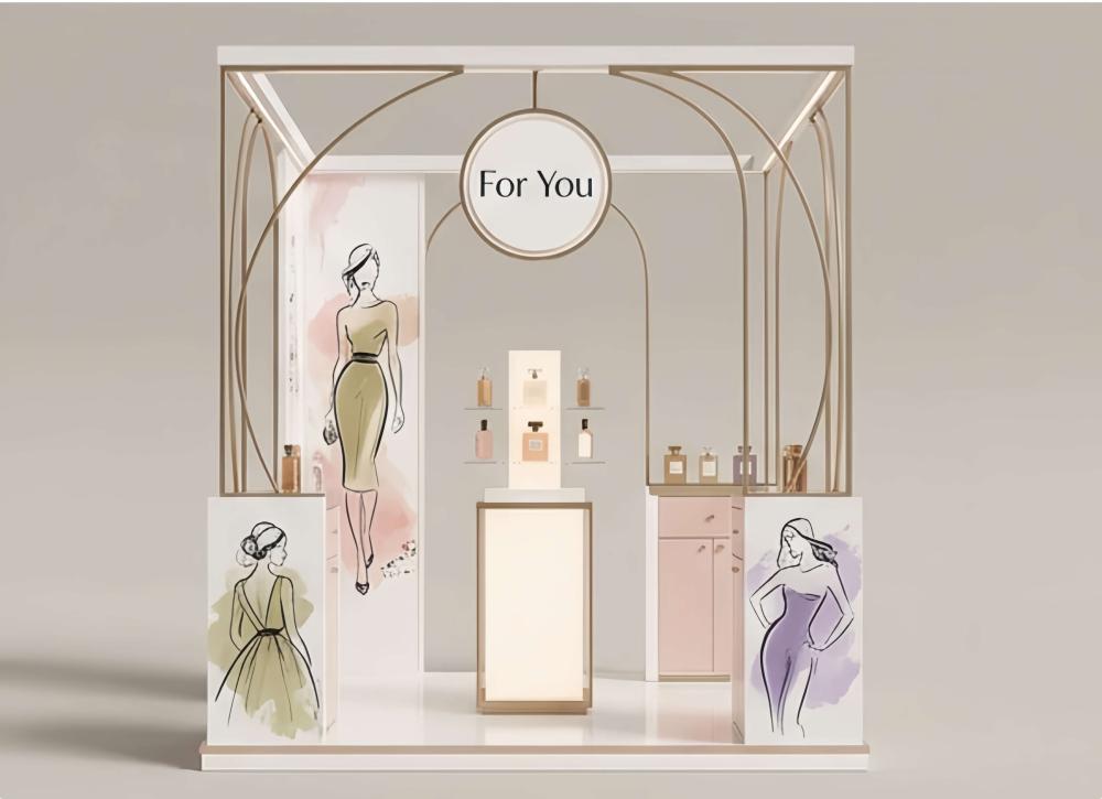 perfume kiosk