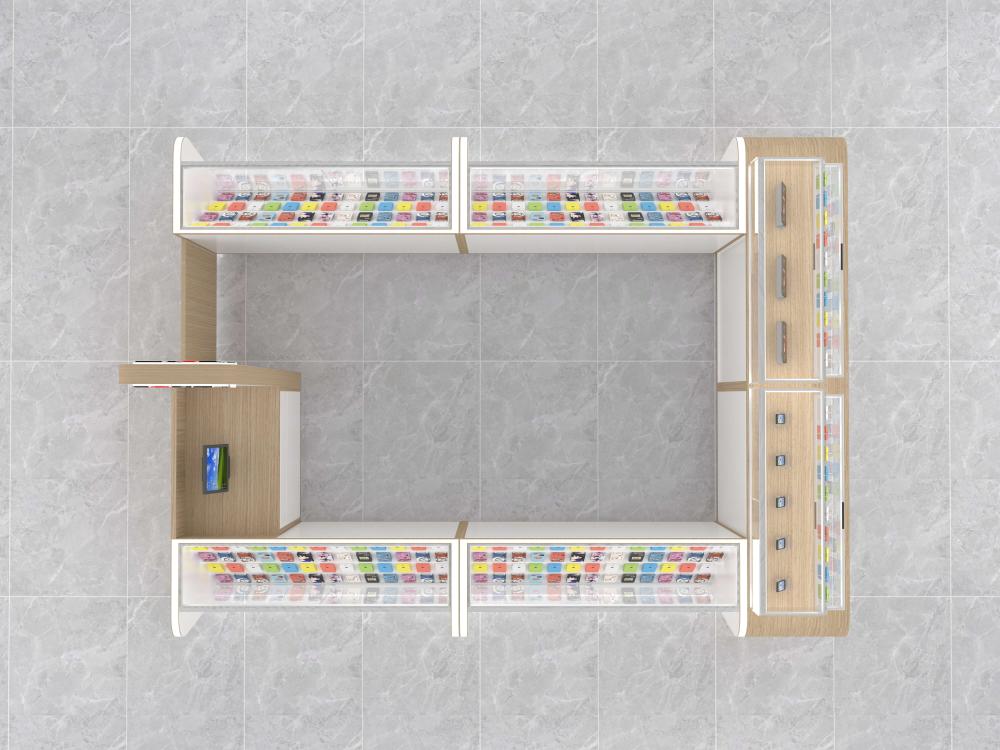 phone accessories kiosk