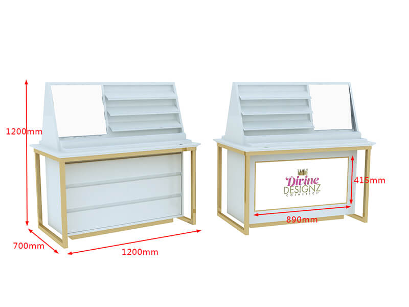full-scale retail counter