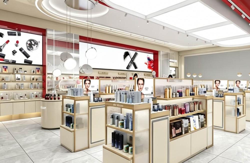 Korean-Style cosmetics kiosk