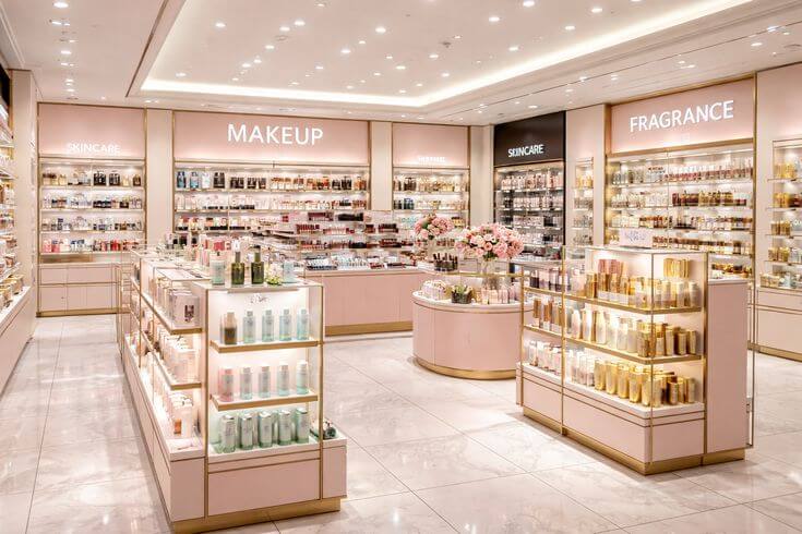 cosmetic display