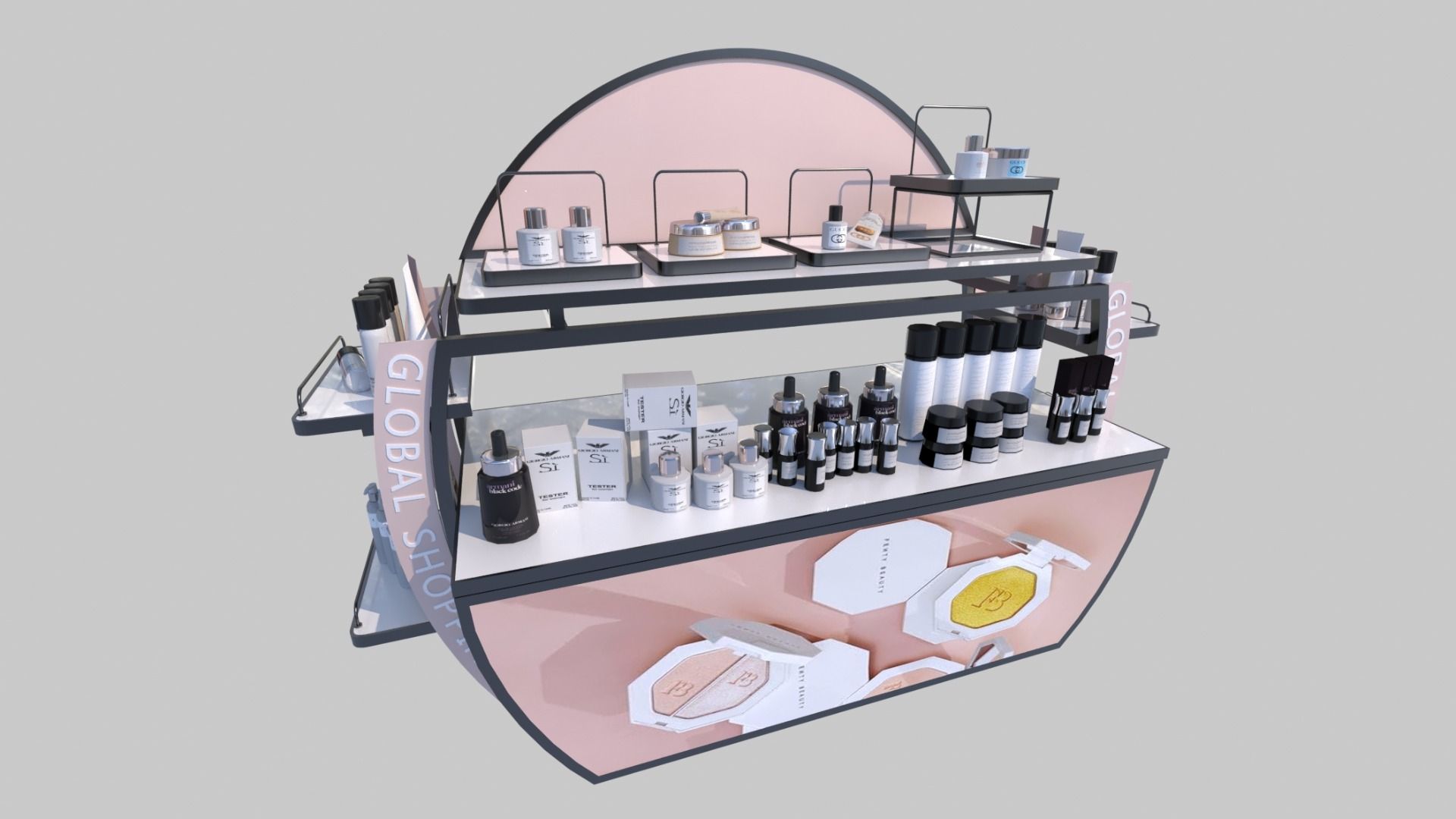 cosmetic display stand