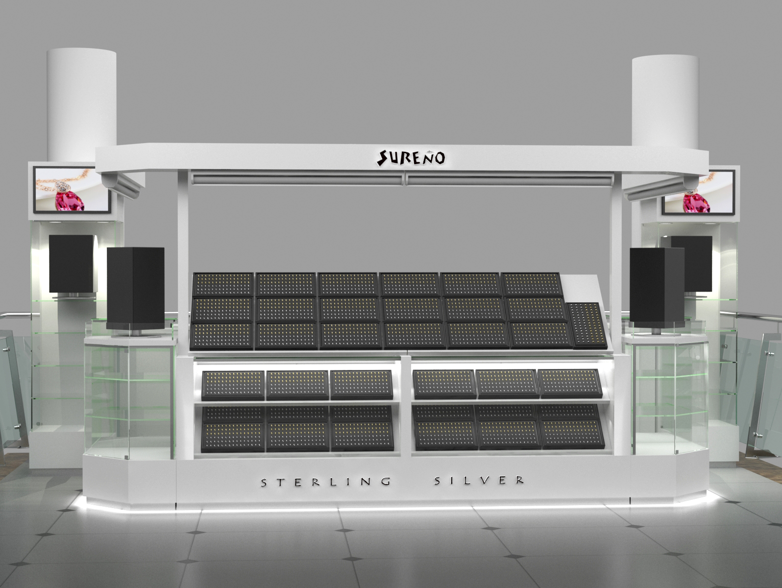 Jewelry Indoor Display Booth