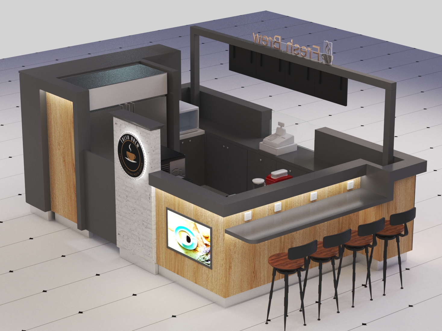 coffee kiosk