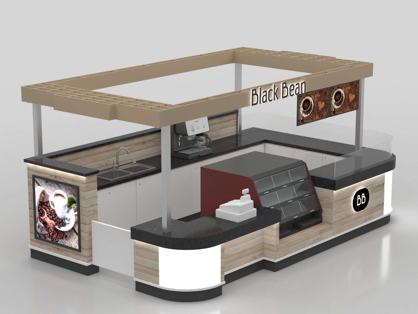 coffee kiosk