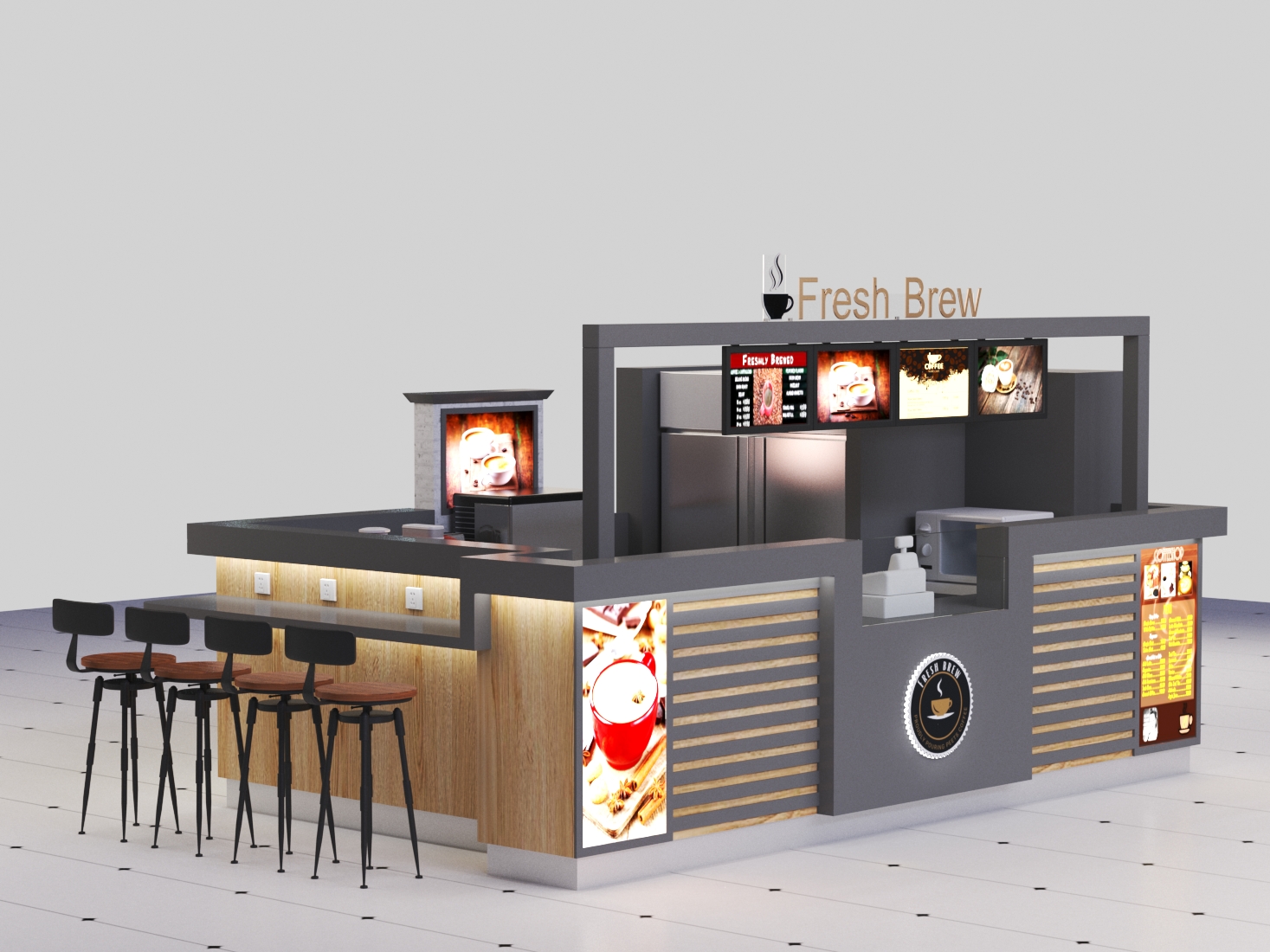coffee kiosk