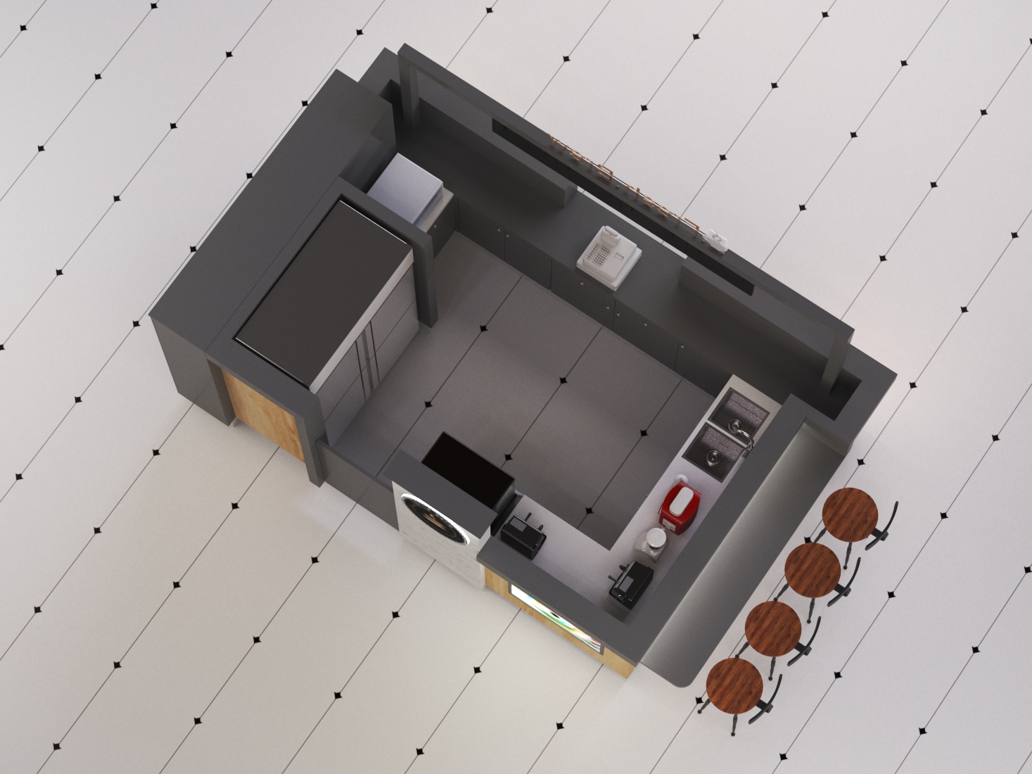 coffee kiosk
