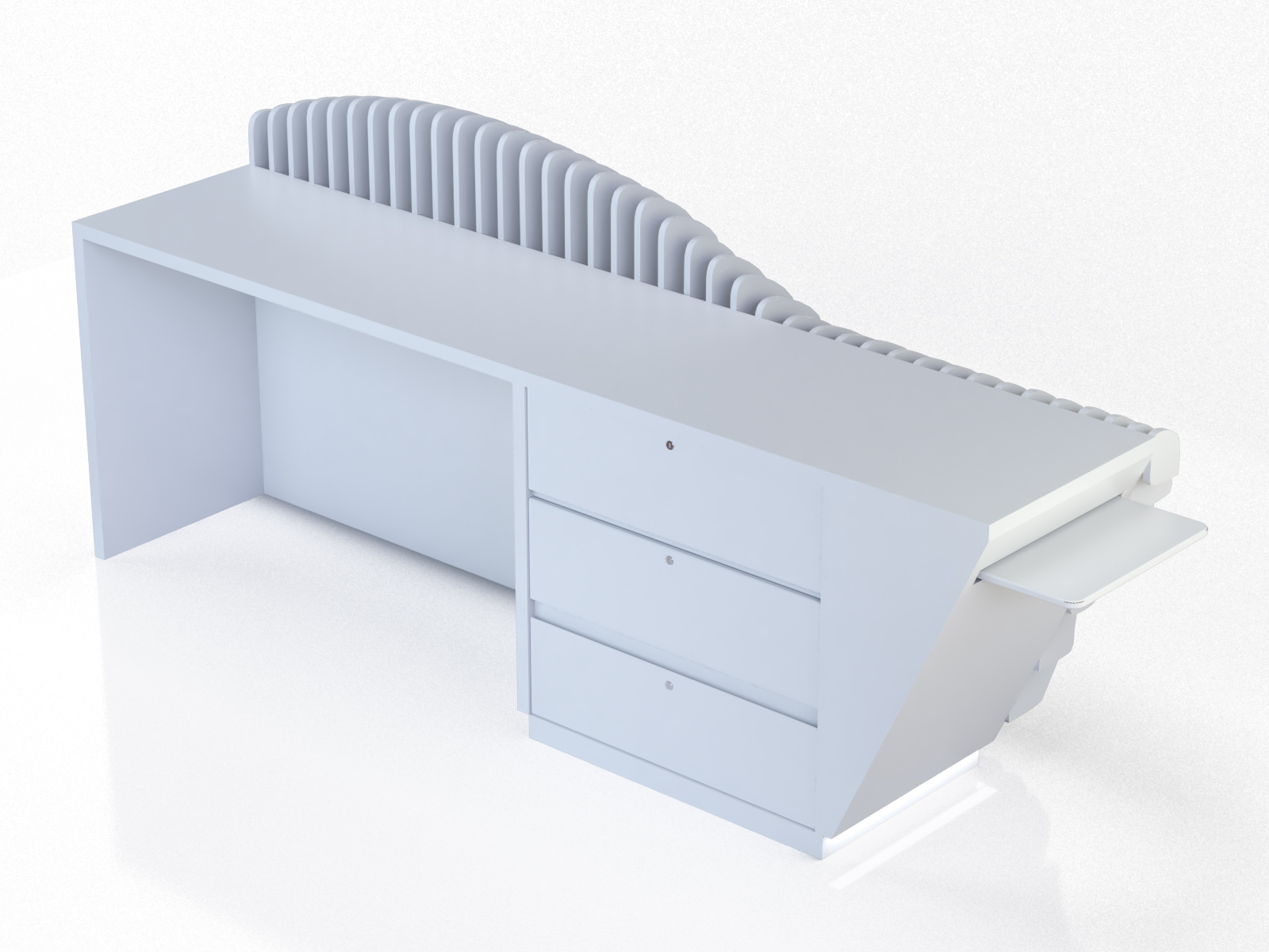 Special Shape Reception Desk 