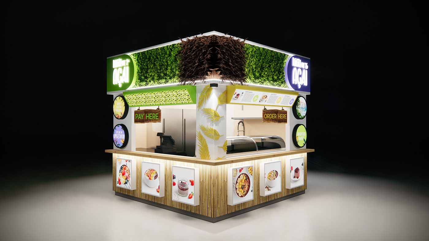 Beach Outdoor Special Kiosk