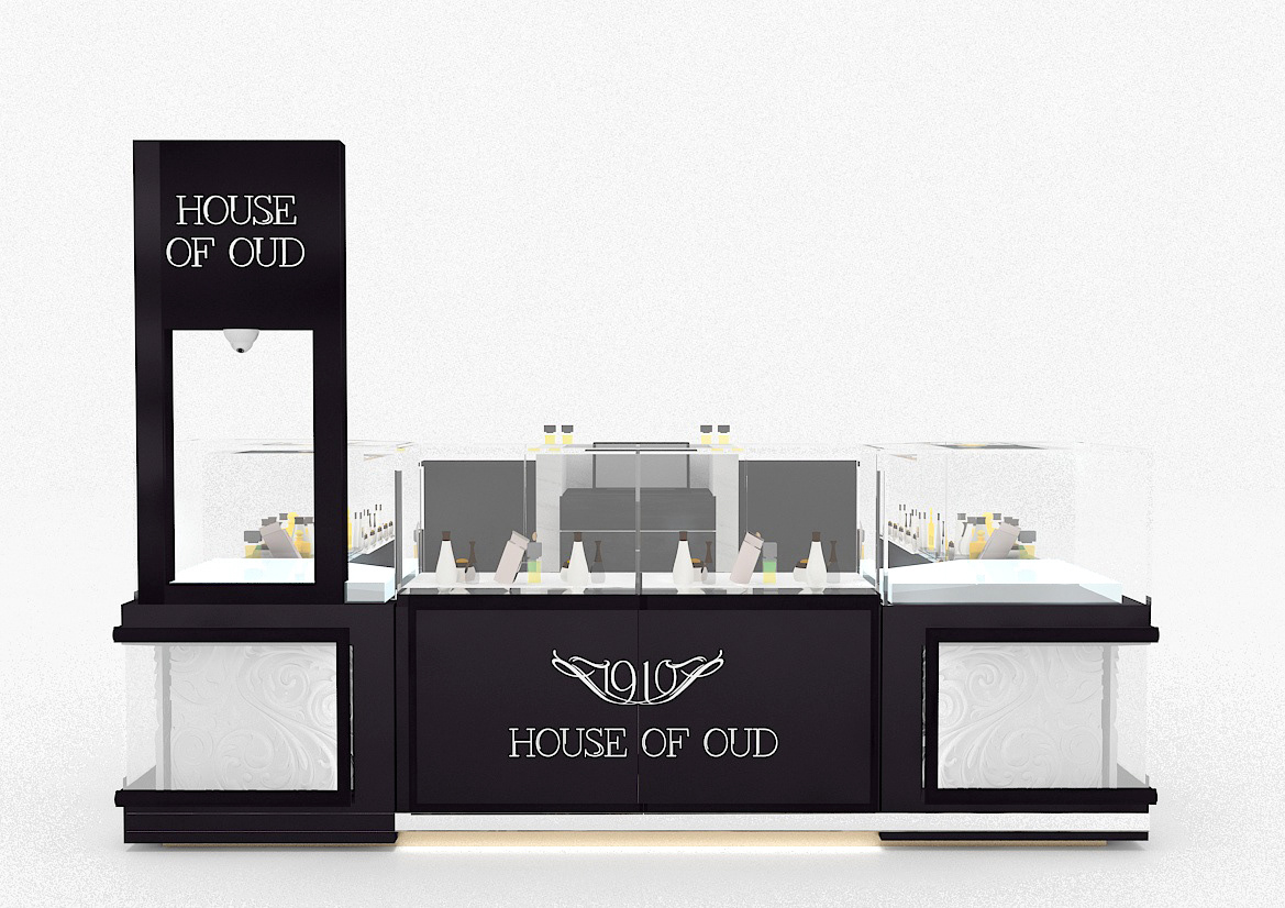  Elegant Perfume Display Booth 