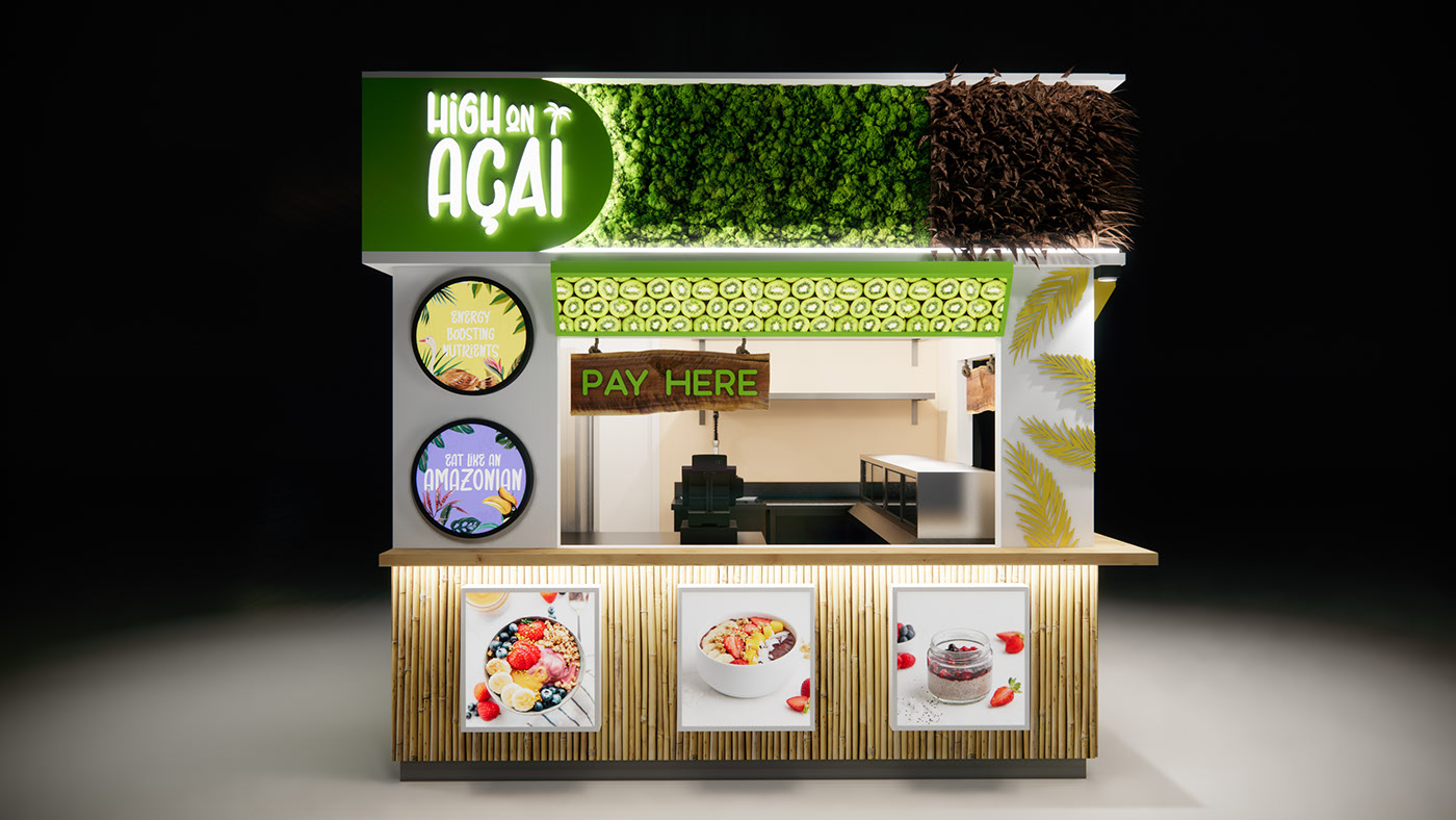 Beach Outdoor Special Kiosk