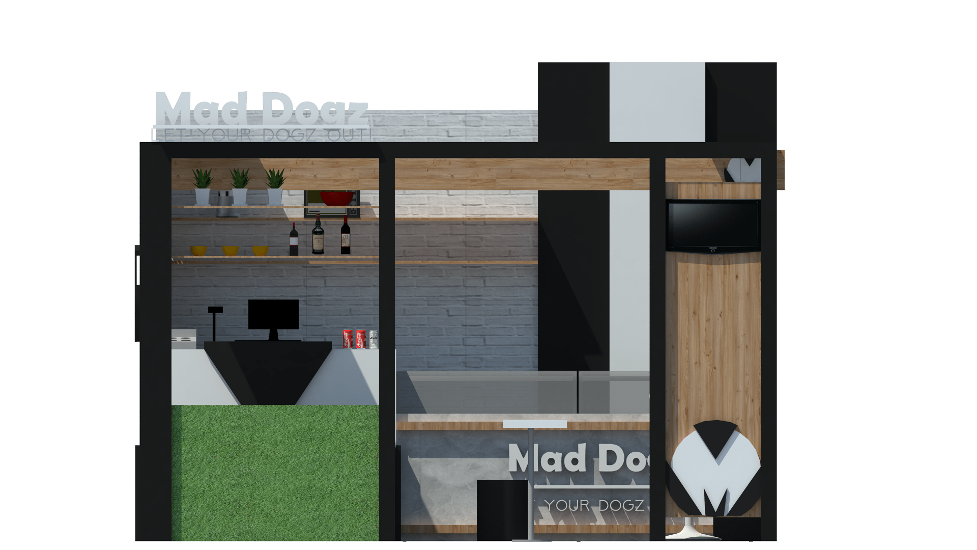 Fast Food Booth