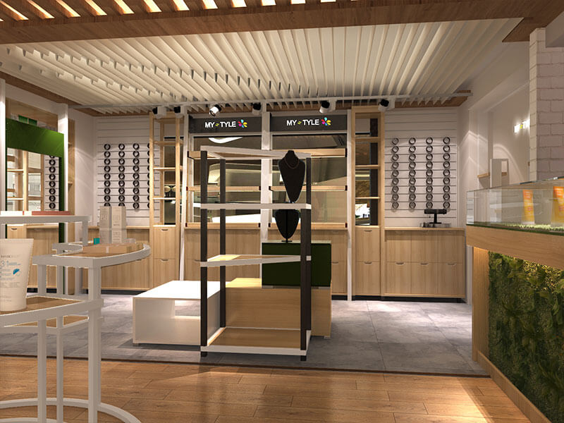 cosmetic shop furniture