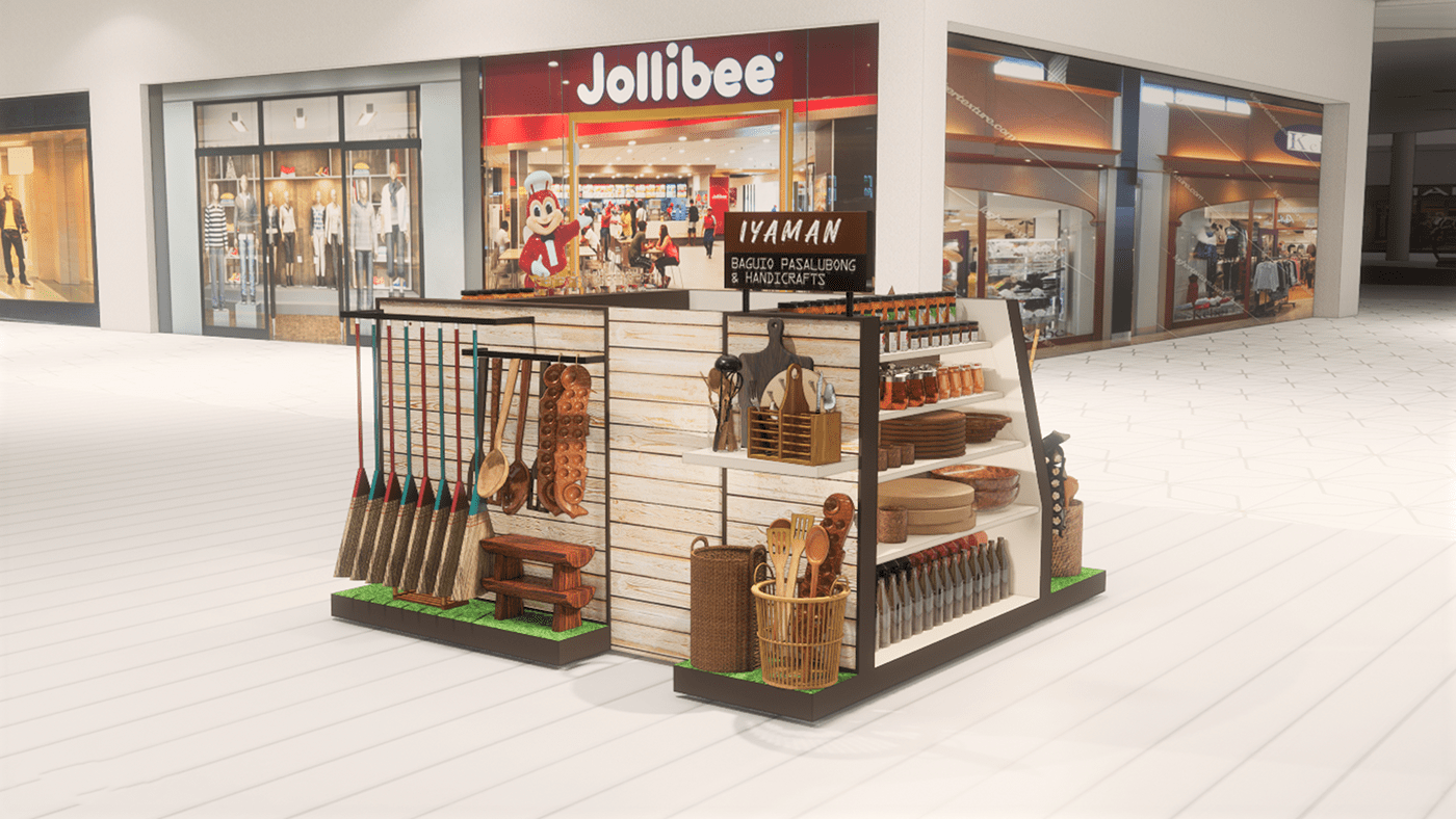 Household Products Display Kiosk