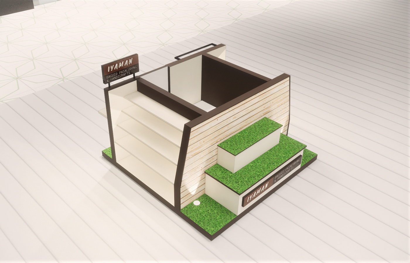 Household Products Display Kiosk