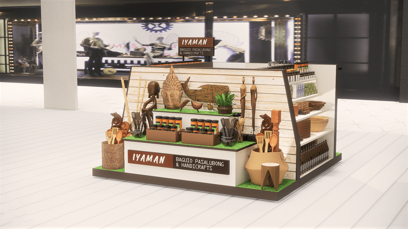 Household Products Display Kiosk