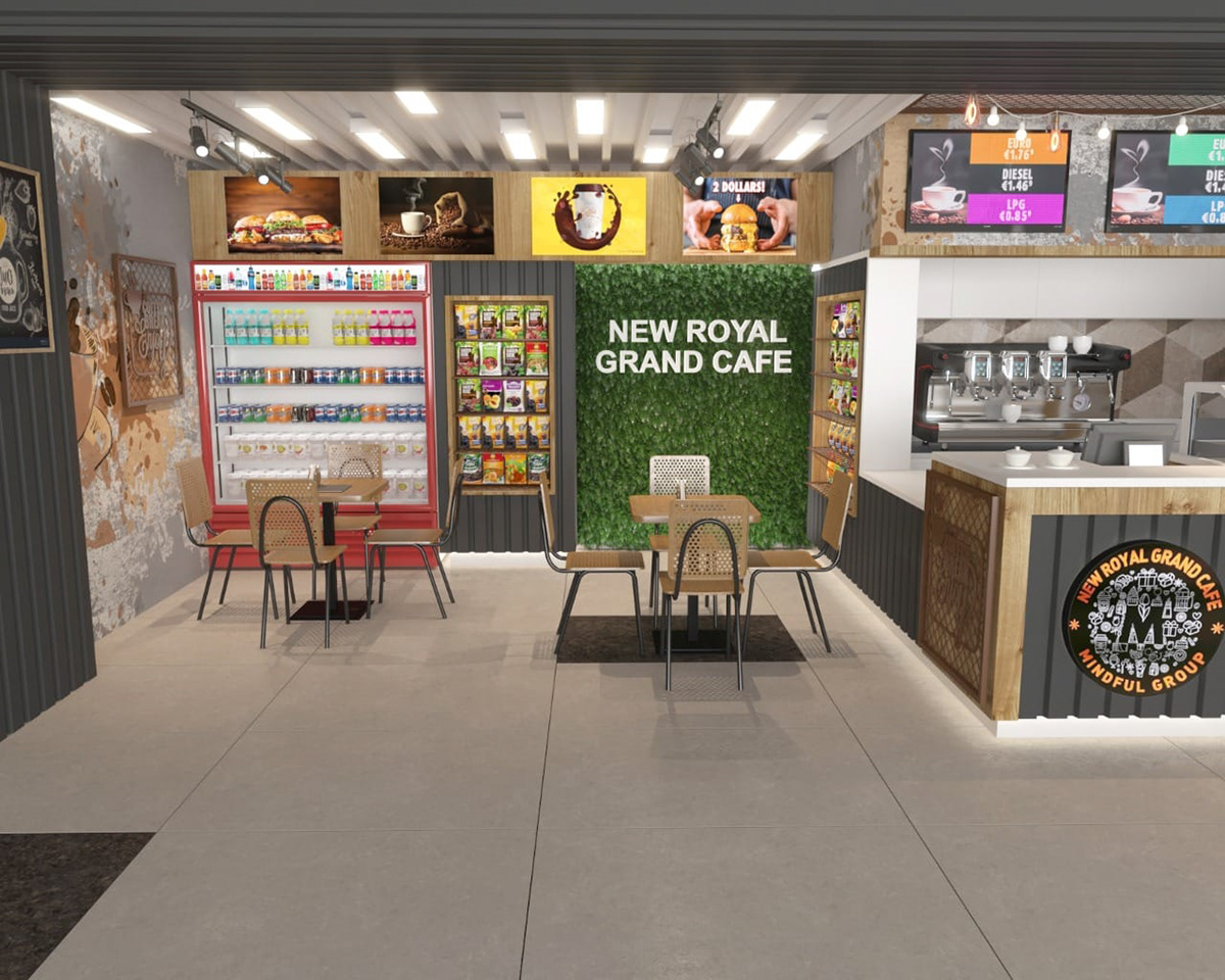 coffee counter