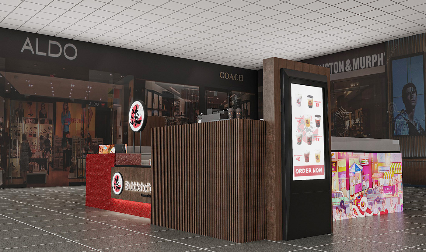 Bubble Tea Custom Kiosk 