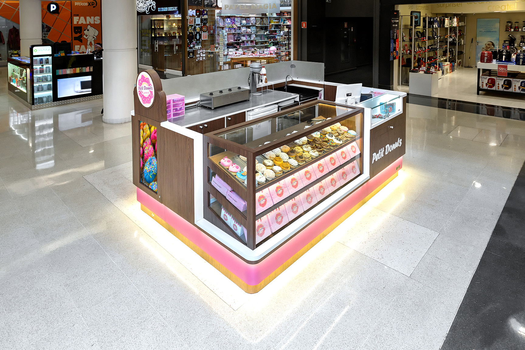 donuts kiosk