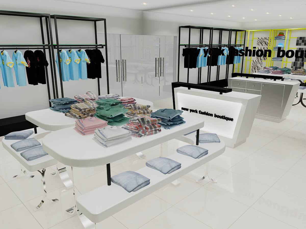 clothing display rack
