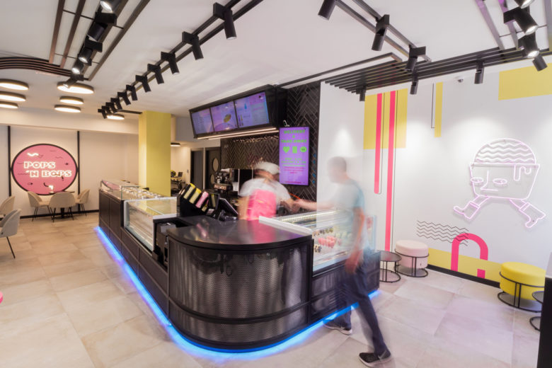 ice cream shop