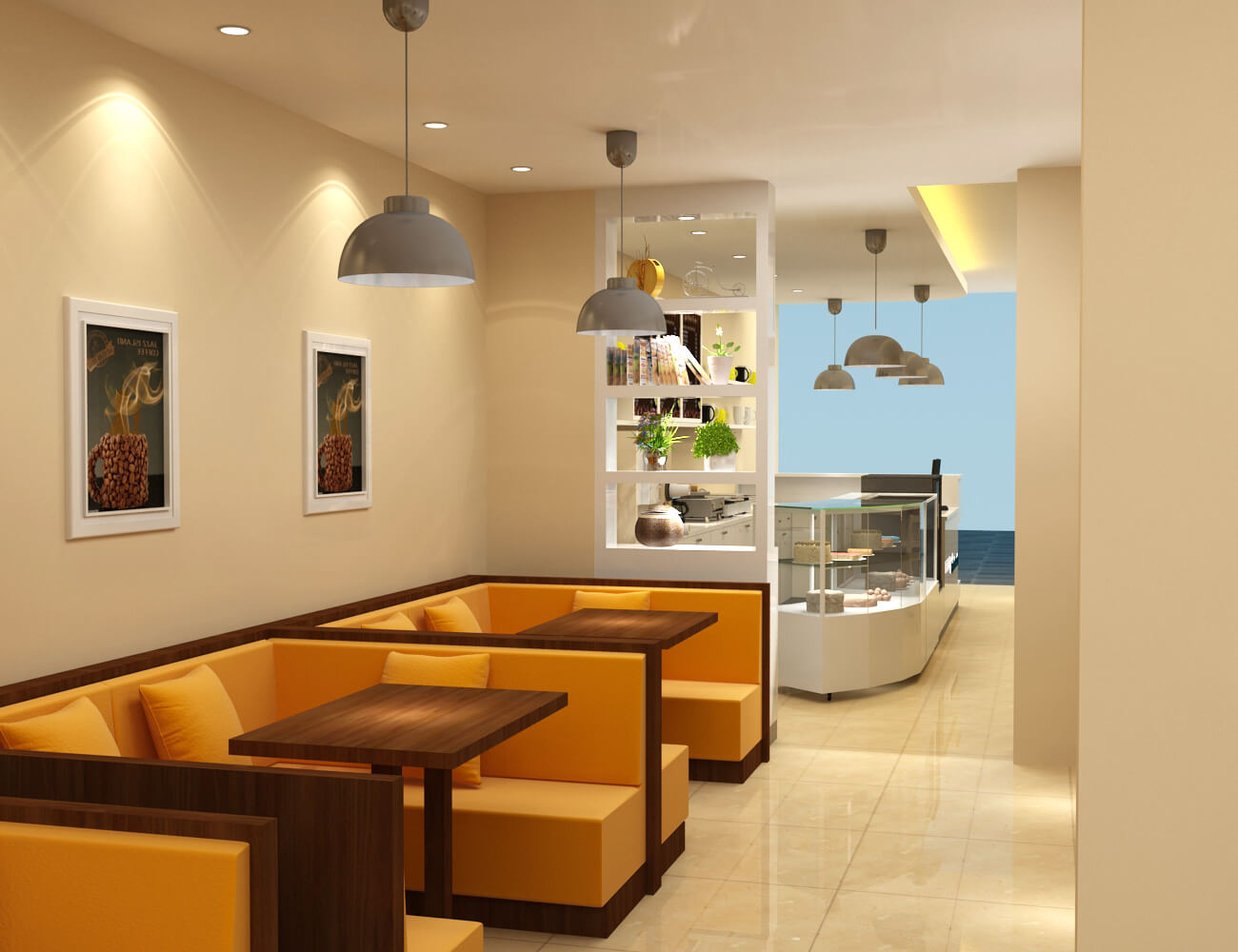 dessert shop design