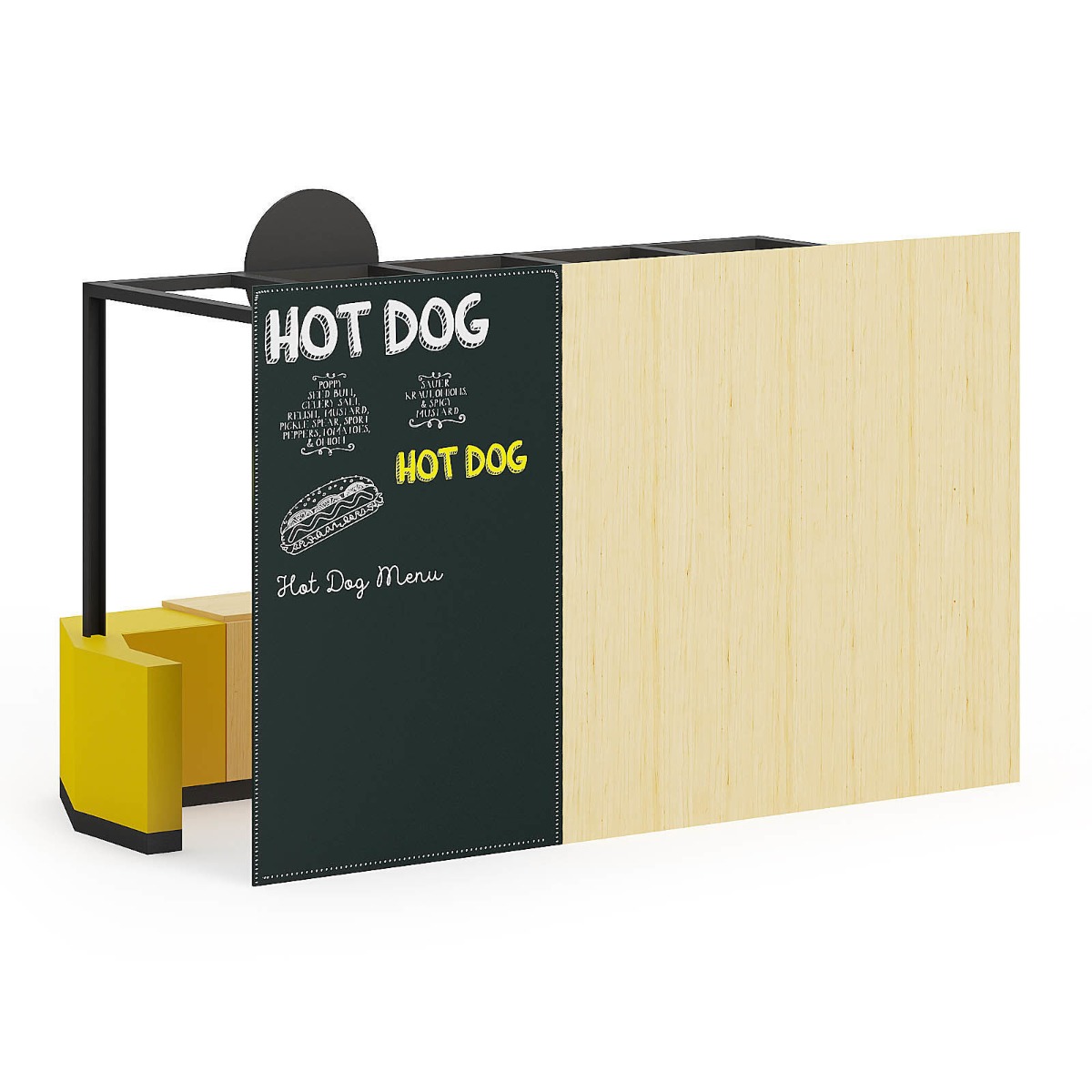 hot dog kiosk