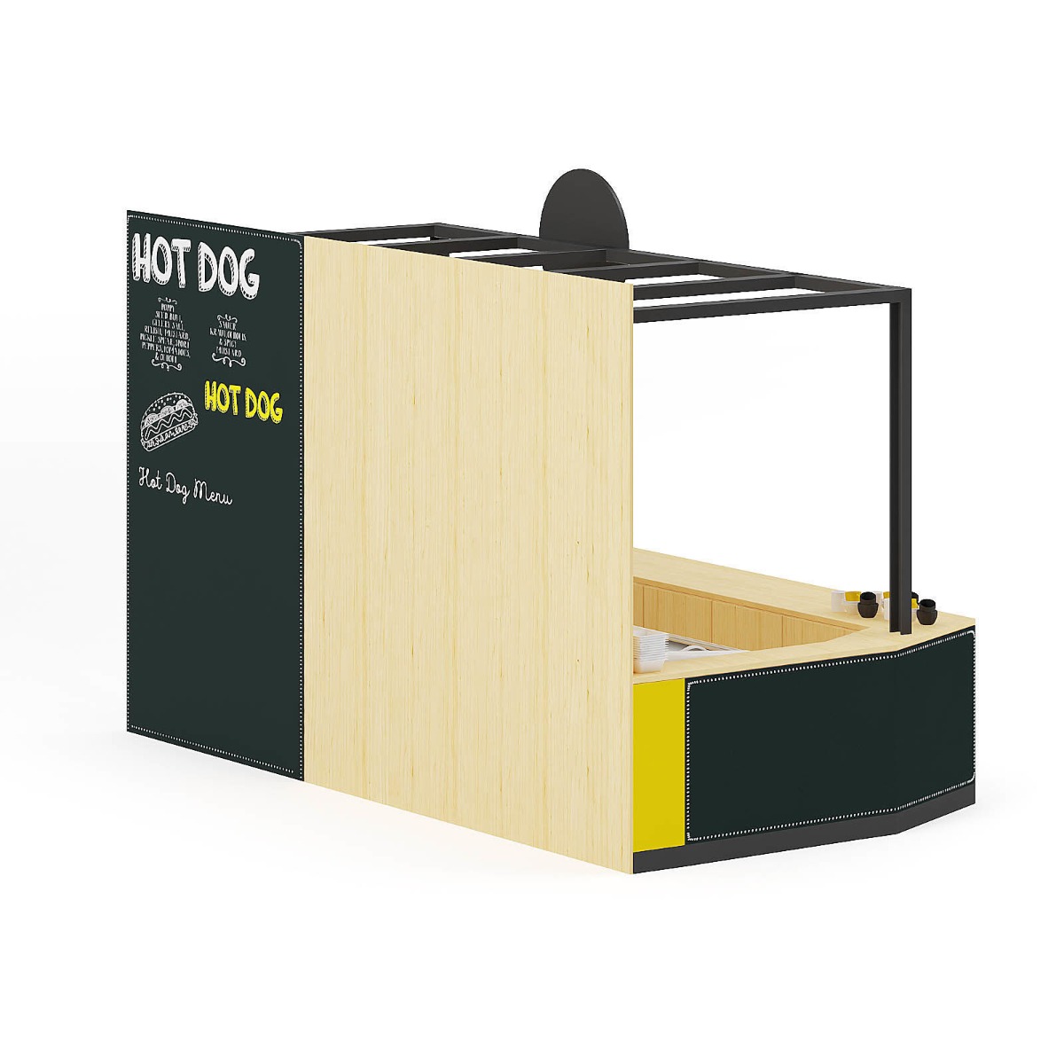 hot dog kiosk