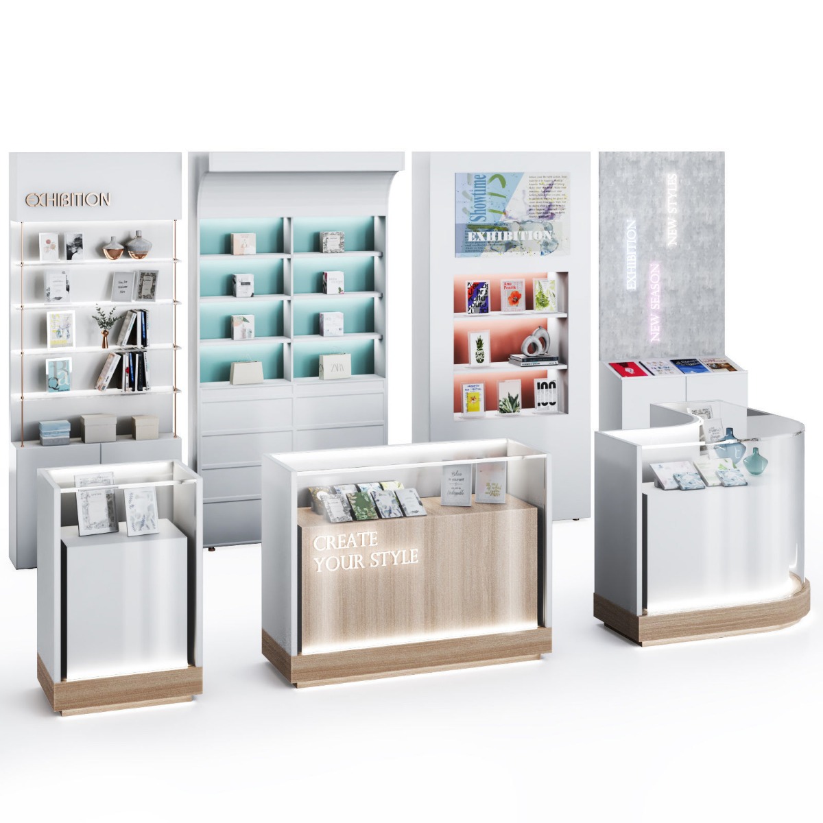 Retail Wall Showcase