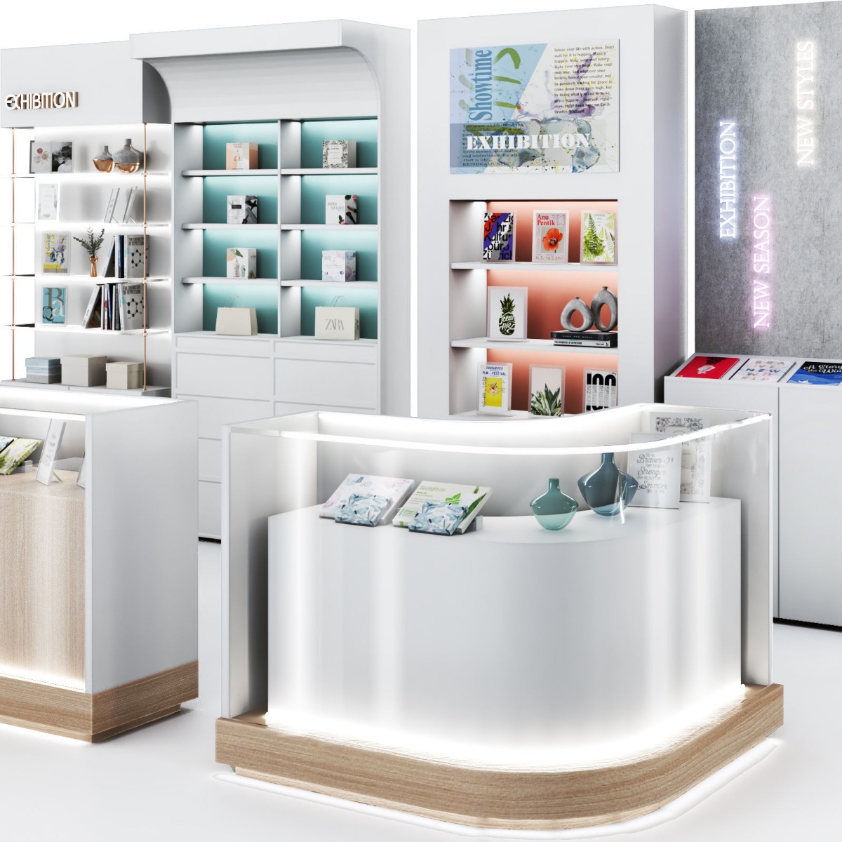 Retail Wall Showcase