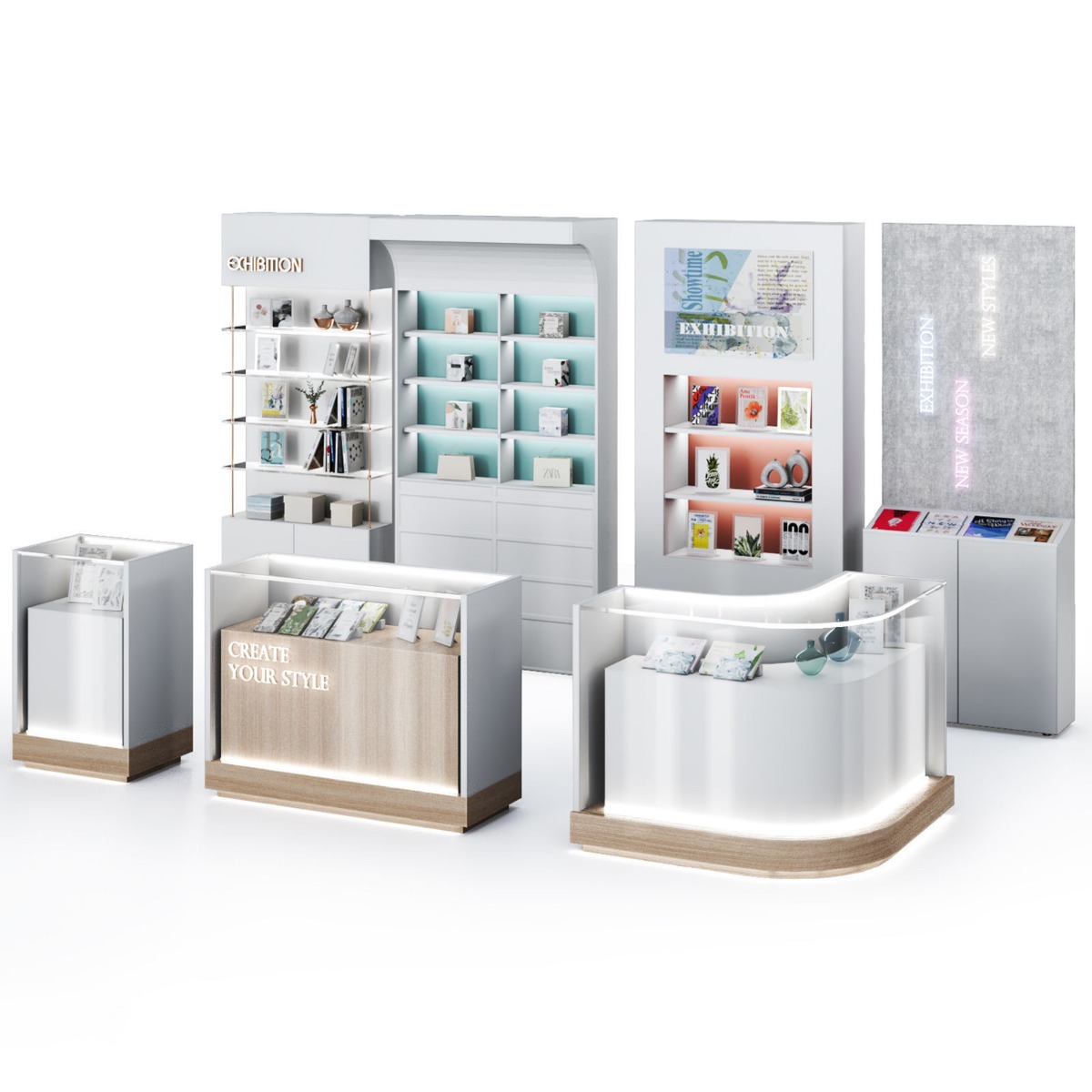 Retail Wall Showcase