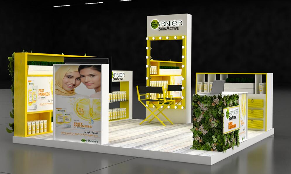 Cosmetic Display Booth 