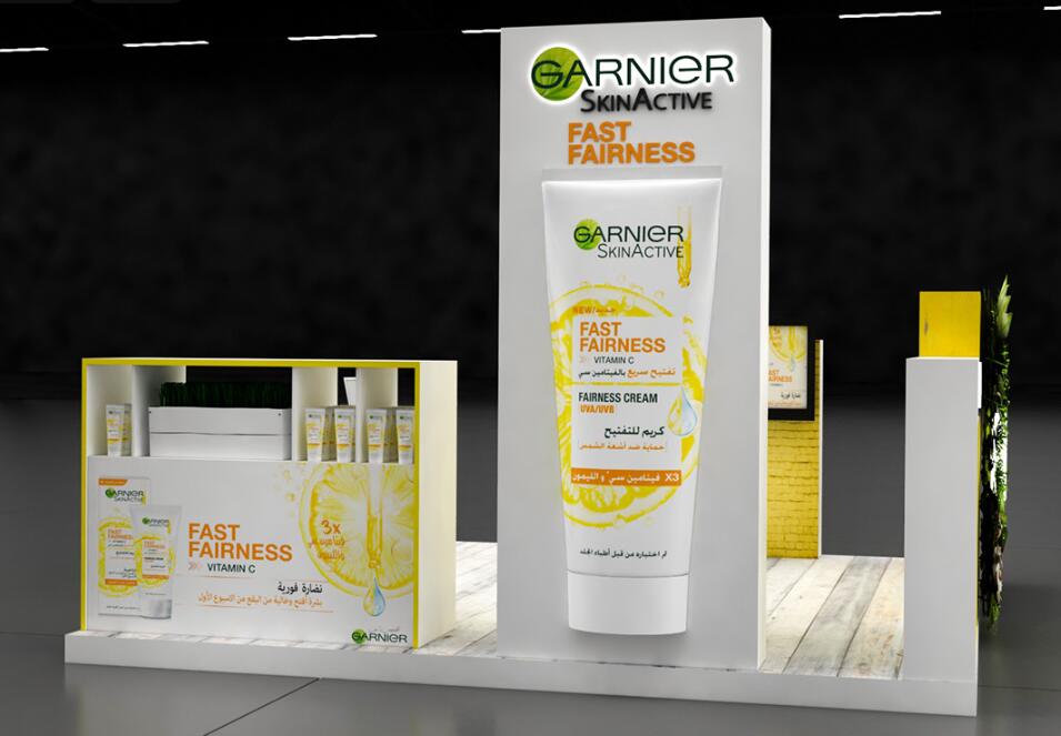 Cosmetic Display Booth 