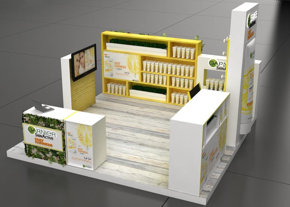 Cosmetic Display Booth 