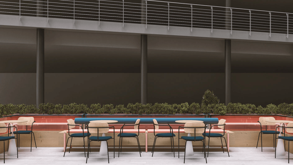 crepe kiosk design