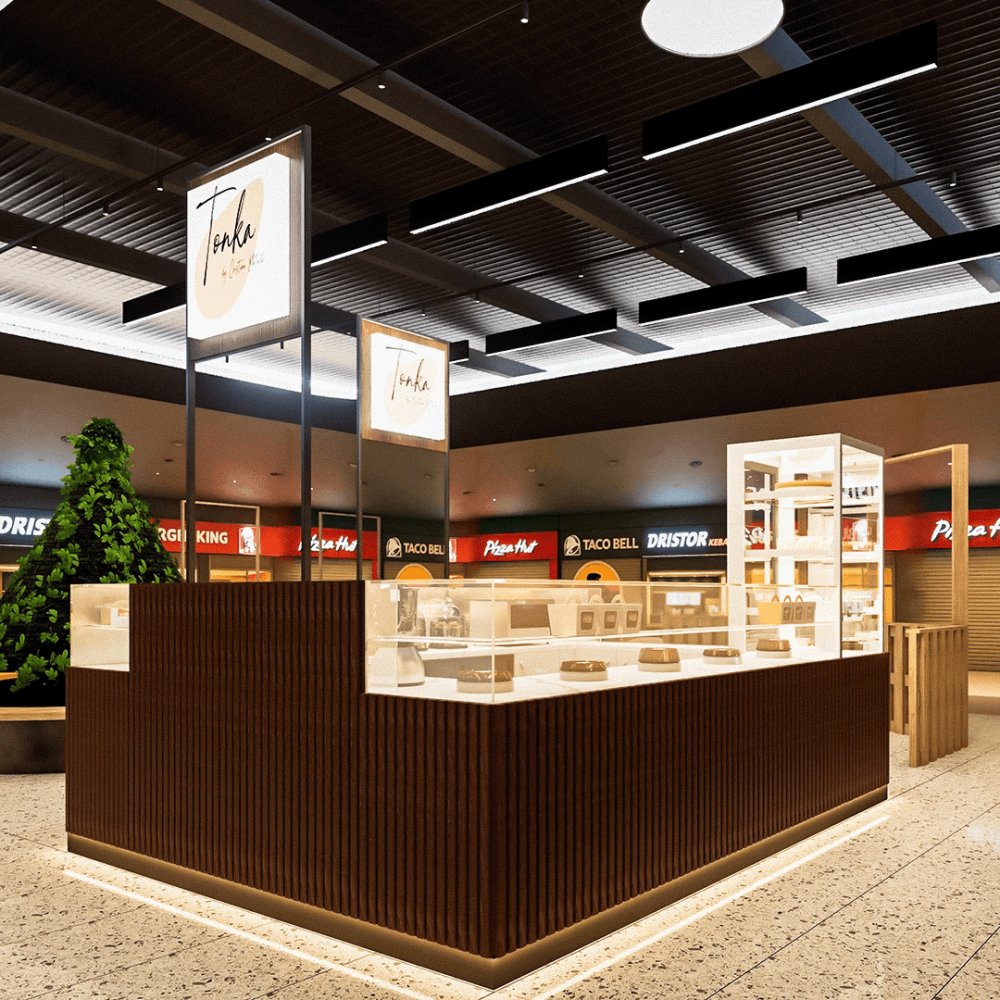 dessert kiosk
