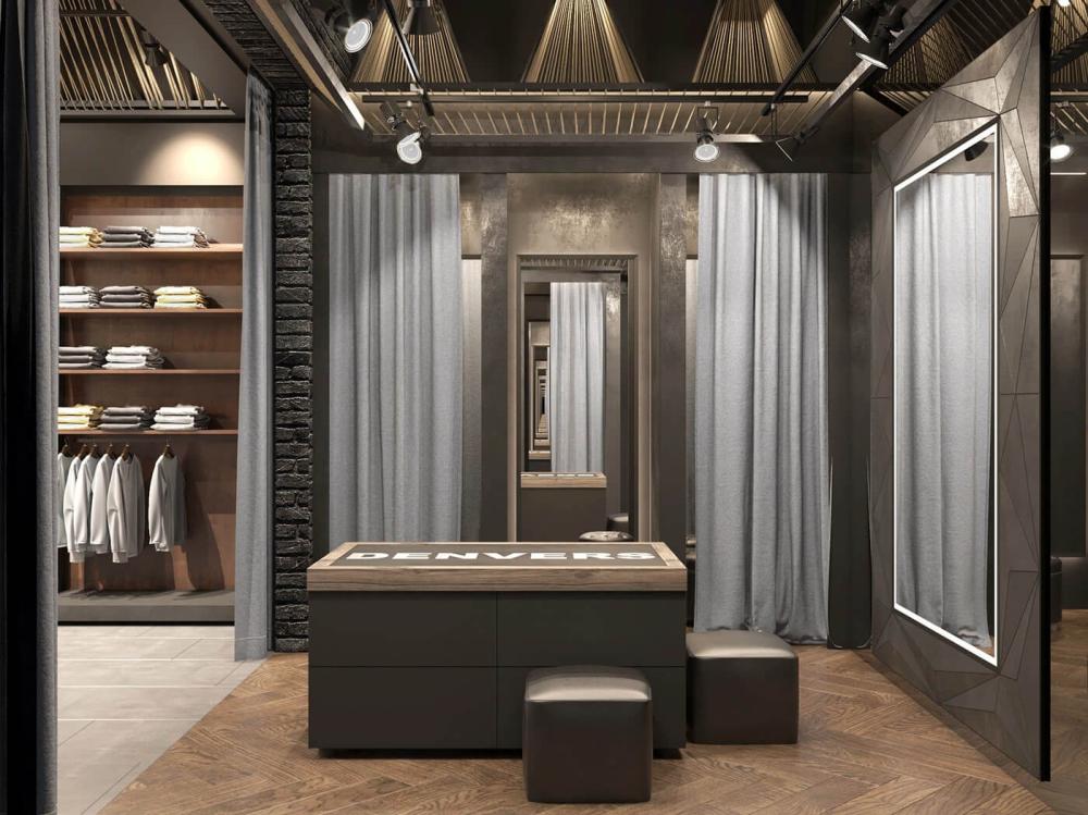 clothing shop layout