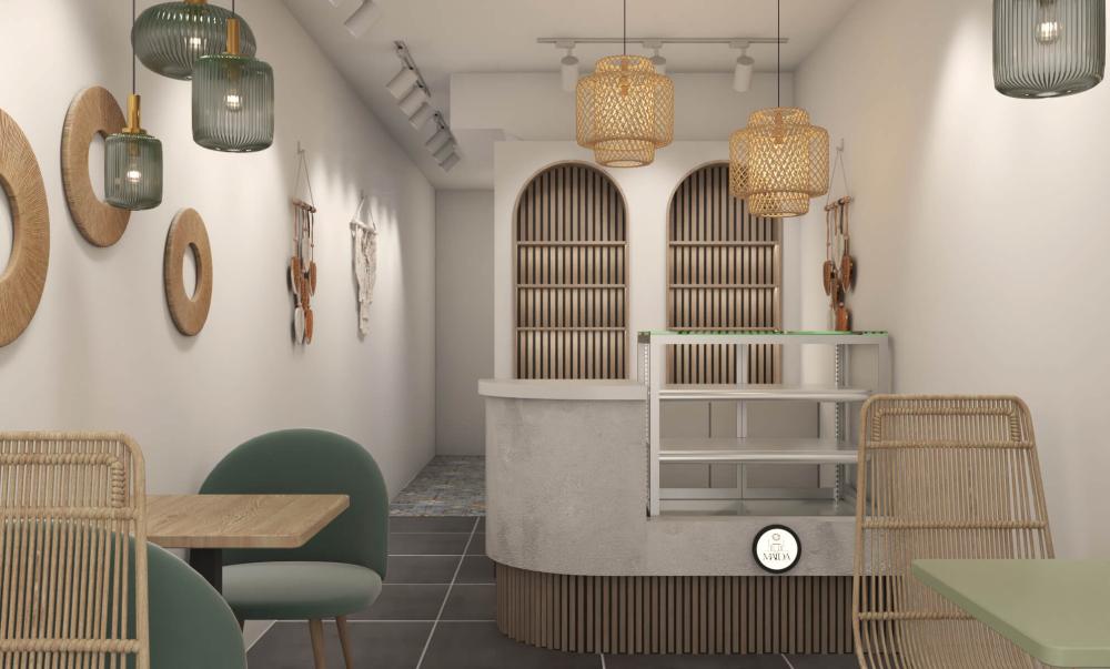 Reception counter