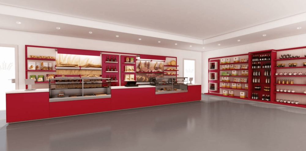 bakery counter