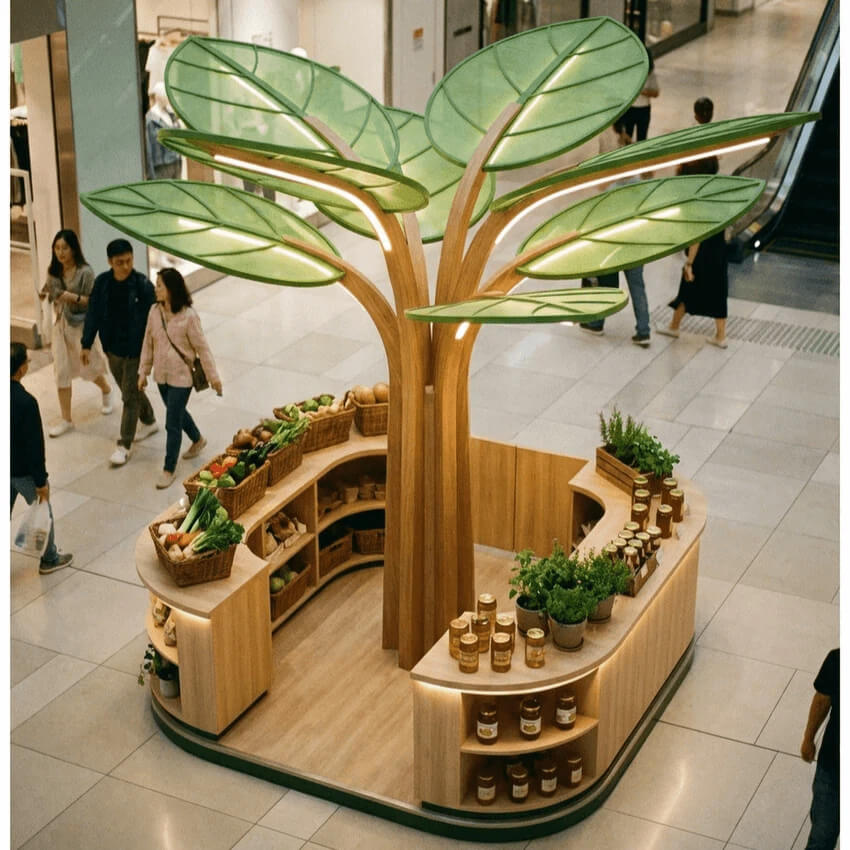 honey retail kiosk
