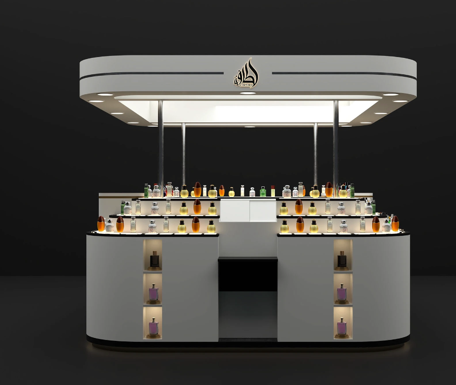 perfume kiosk